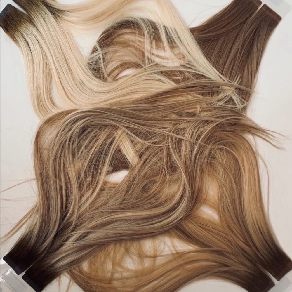 20 grams .. of tape hair extensions